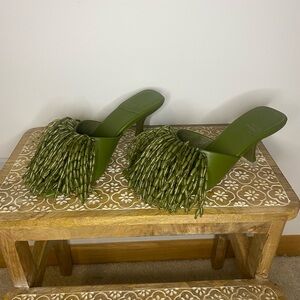 Jeffrey Campbell Mr. Big Pom Heels BNWOT